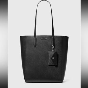 Michael Kors Vincent Large Saffiano Leather Tote Bag With Card Case